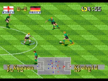 International Superstar Soccer Deluxe (EU) screen shot game playing